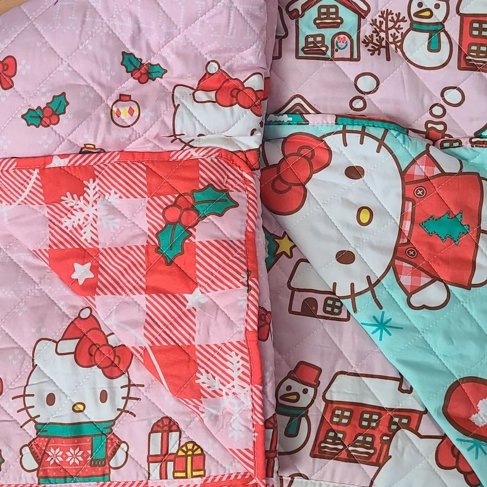 Hello Kitty Quilt Set 🎄 Twin Size